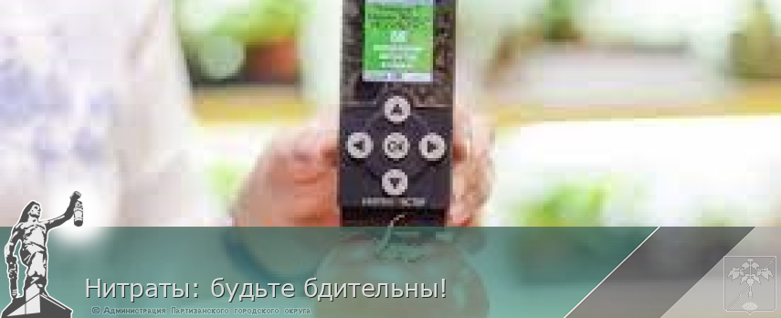 Нитраты: будьте бдительны! | Администрация муниципального округа город Партизанск Приморского края Официальный сайт Нитраты: будьте бдительны! | Администрация муниципального округа город Партизанск Приморского края Официальный сайт