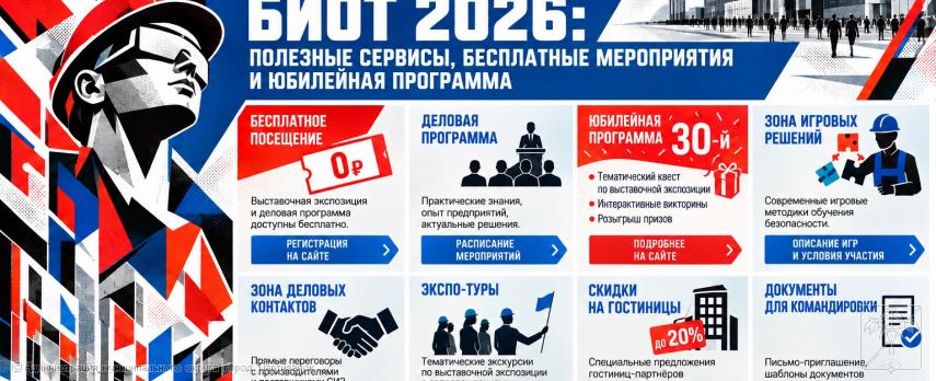 БИОТ 2026: ПОЛЕЗНЫЕ СЕРВИСЫ БИОТ 2026: ПОЛЕЗНЫЕ СЕРВИСЫ